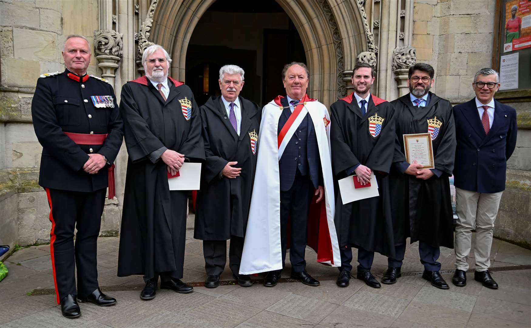 Welcome new knights to The Order - The Order of St George The Martyr
